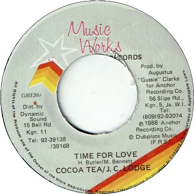 TIME FOR LOVE (VG+)