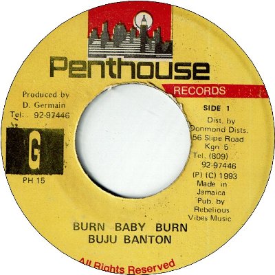 BURN BABY BURN (VG+) / REMIX (VG+)
