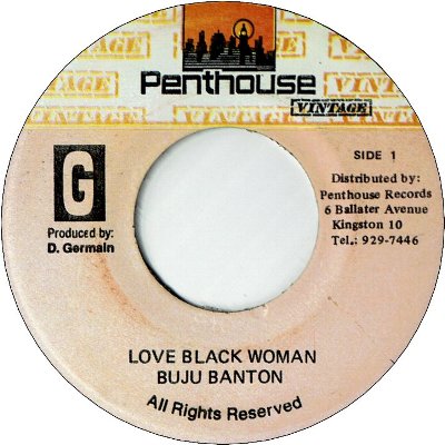 LOVE BLACK WOMAN (VG+) / VERSION (VG)
