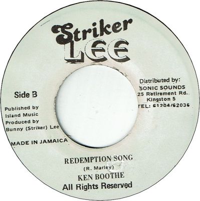 REDEMPTION SONG / OLD FASHIONED WAY