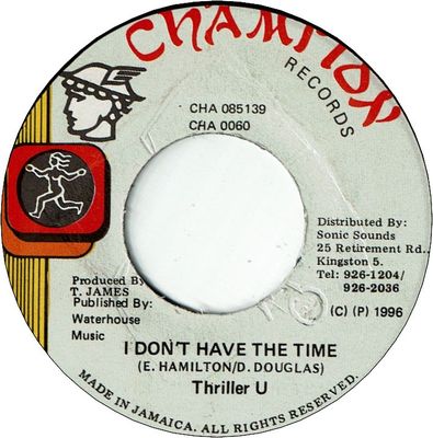 I DON'T HAVE THE TIME (VG+)