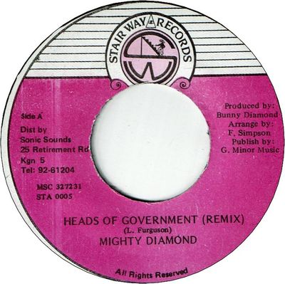 HEADS OF GOVERNMENT(Remix) / WHAT AM I LIVING FOR