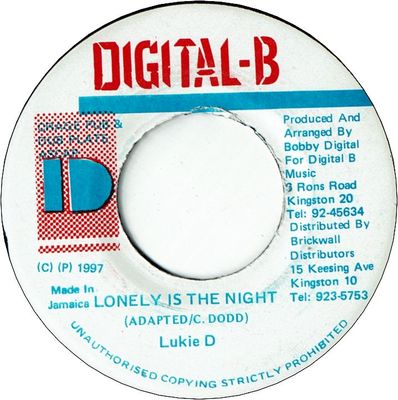 LONELY IS THE NIGHT