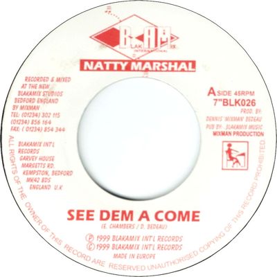 SEE DEM A COME (EX) / DUB A COME (VG+)