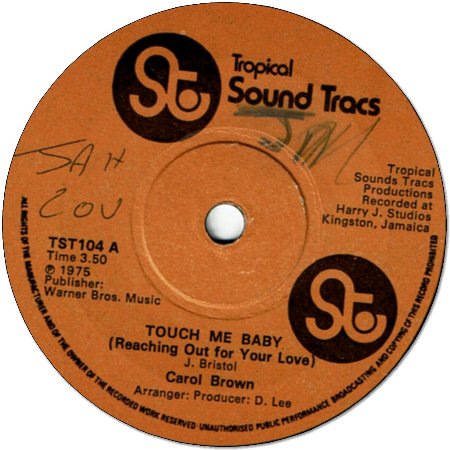 TOUCH ME BABY (VG to VG+/WOL) / VERSION (VG-)