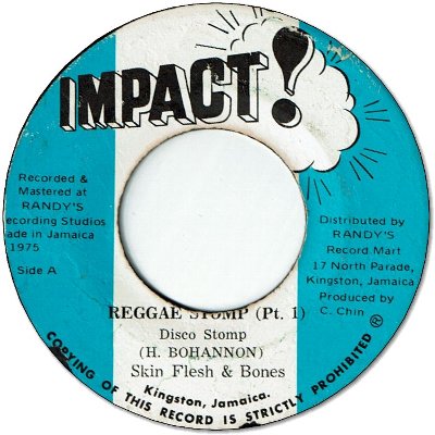 REGGAE STOMP (VG+) / Part 2 (VG)