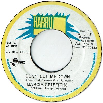 DON'T LET ME DOWN (VG+) / MAD MAD Version