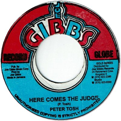 HERE COMES THE JUDGE (VG+)