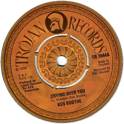 CRYING OVER YOU (VG+) / NOW YOU CAN SEE ME AGAIN (VG+)
