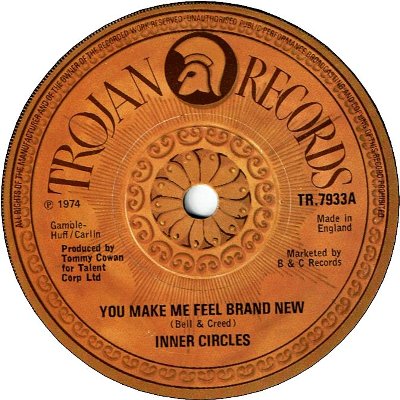 YOU MAKE ME FEEL BRAND NEW (VG+) / T.S.O.P　(VG+)