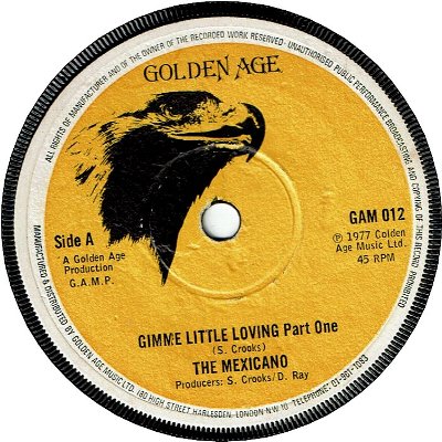 GIMME LITTLE LOVING (VG+)