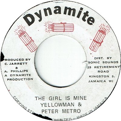 THE GIRL IS MINE (VG+)
