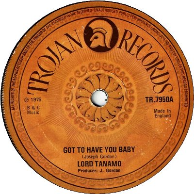 GOT TO HAVE YOU BABY (VG+) / Part.2 (VG+)