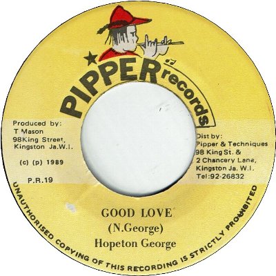 GOOD LOVE (VG+) / VERSION (VG)