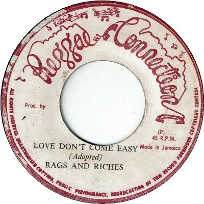 LOVE DON'T COME EASY (VG) /