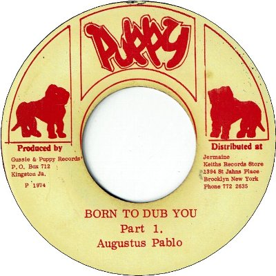 BORN TO DUB YOU Pt.1(VG+) / Pt.2 (VG+)