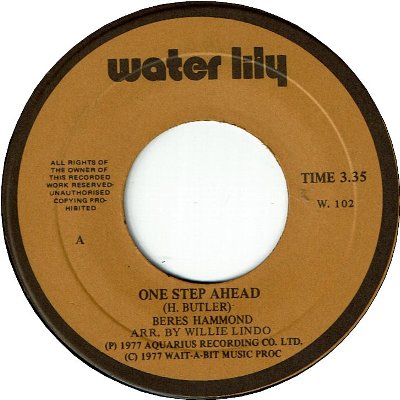 ONE STEP AHEAD (VG) / OH I MISS YOU (VG)
