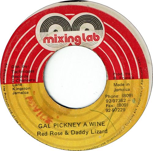 GAL PICKNEY A WINE (VG+/WOL)