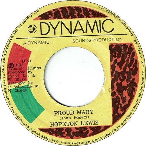 PROUD MARY (VG+) / BABY DON'T GET HOOKED ON ME (VG)