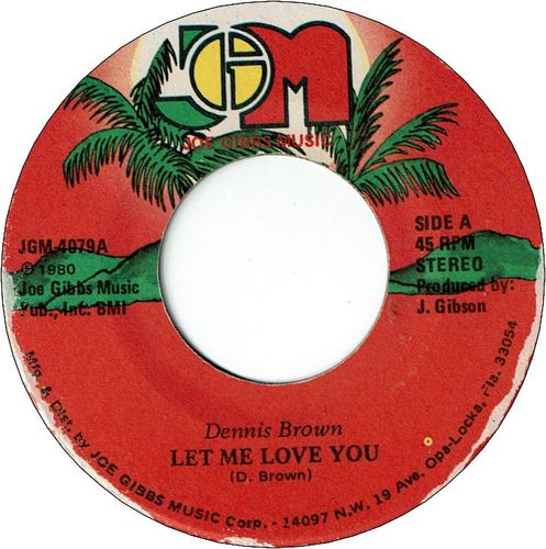 LET ME LOVE YOU (VG+)