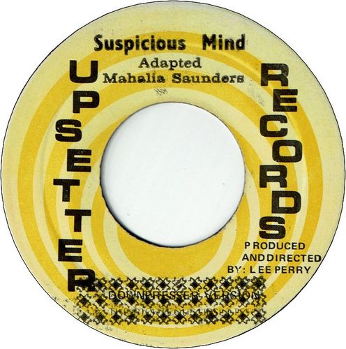 SUSPICIOUS MIND (VG) / Slow Version (VG)