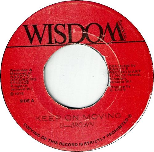 KEEP ON MOVING (VG) / VERSION (VG+)