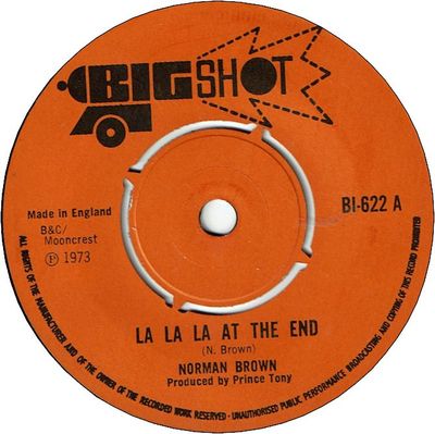 LA LA LA AT THE END (VG+) / SOUND TRACK LA LA LA (VG+)