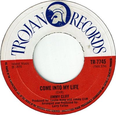 COME INTO MY LIFE (VG) / SUFFERIN' IN THE LAND (VG+)