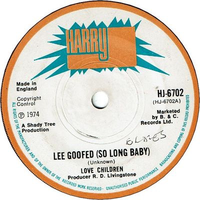 LEE GOOFED(So Long Baby)(VG+) / RUFF READY (VG)