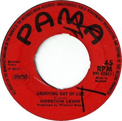 GROOVING OUT OF LIFE (VG+/WOL) / VERSION (VG/WOL)