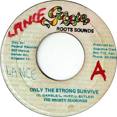 ONLY THE STRONG SURVIVE (VG+/WOL) / VERSION (VG/WOL)