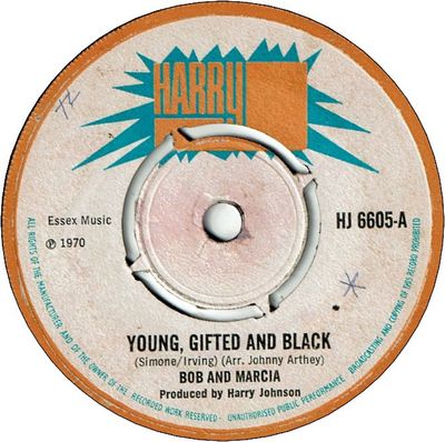 YOUNG GIFTED & BLACK (VG to VG+) / VERSION (VG-)