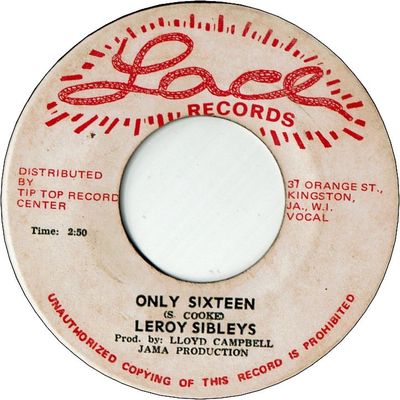 ONLY SIXTEEN (VG) / VERSION (VG9