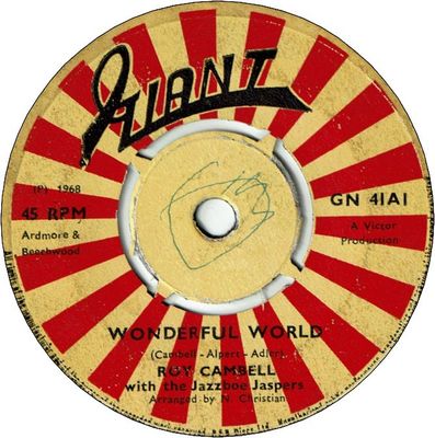 WONDERFUL WORLD　(VG+/WOL) / ANOTHER SATURDAY NIGHT (VG+)