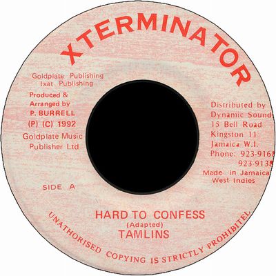 HARD TO CONFESS(VG)
