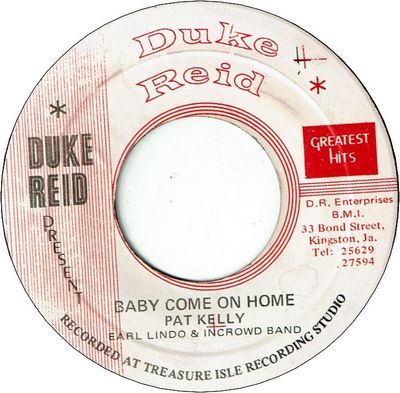 BABY COME ON HOME (VG+)　/ VERSION (VG/WOL)