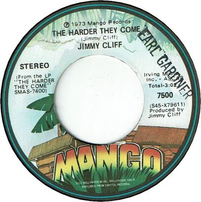 THE HARDER THEY COME (VG+/Stamp) / YOU CAN GET IT IF YOU REALLY WANT (VG/WOL)