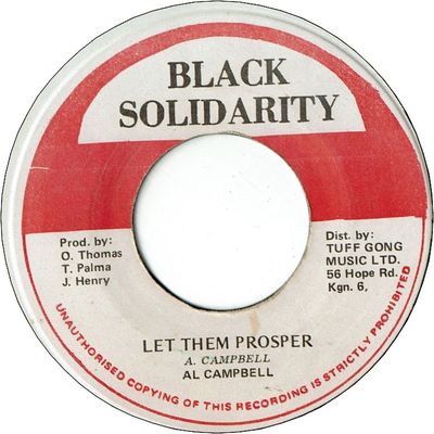 LET THEM PROSPER (VG+) / VERSION (VG)