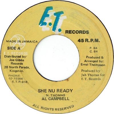 SHE NUH READY (VG+) / VERSION (VG+)