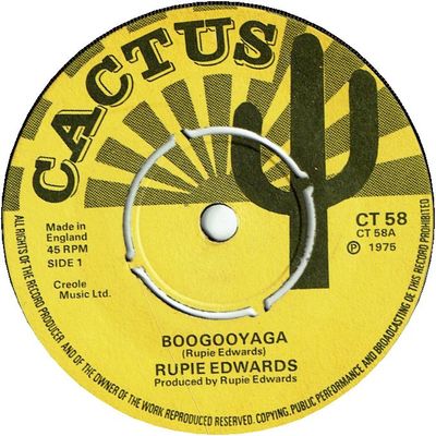 BOOGOOYAGA (VG+) / DO YOU LOVE ME