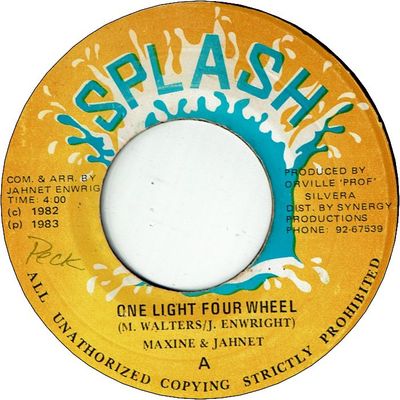 ONE LIGHT FOUR WHEEL (VG+/WOL)