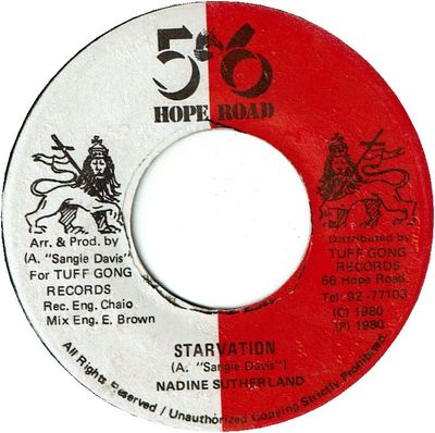 STARVATION (VG+) / VERSION (VG)