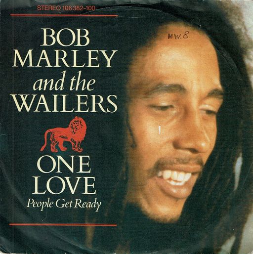 ONE LOVE-PEOPLE GET READY (VG+)  / SO MUCH TROUBLE IN THE WORLD (VG+)