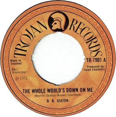 THE WHOLE WORLD'S DOWN ON ME / FOR THE GOOD TIMES