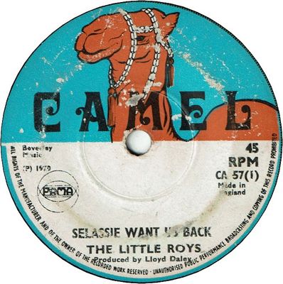 SELASSIE WANT US BACK (G to VG)/ MAKE IT WITH YOU (VG to G)
