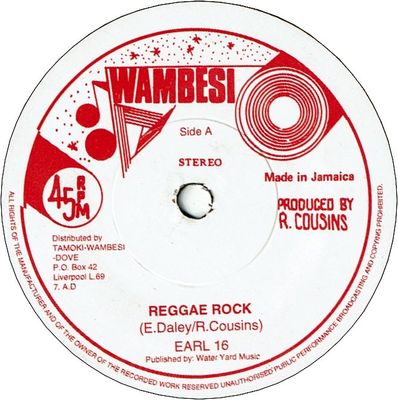 REGGAE ROCK (VG+) / VERSION (VG)