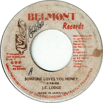 SOMEONE LOVES YOU HONEY (VG-) / VESION (G)