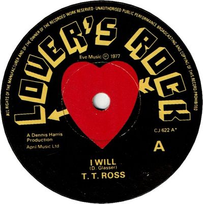 I WILL (VG+) / DUB (VG)