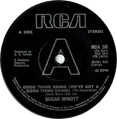 GOOD THING GOING (VG+) / HUNG UP (VG+)