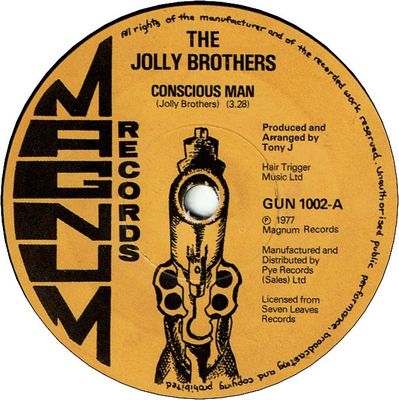 CONSCIOUS MAN(VG+) / VERSION (VG)